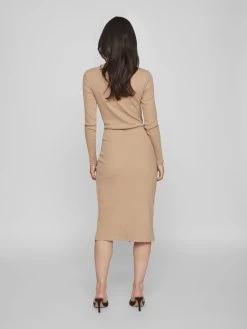 Vila Mini Jurken Jurk Dames Beige 13 Vila Mini Jurken Jurk Dames Beige -Vila 85c419bc09f17aef37417c9a16cf6934