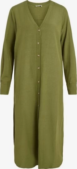 Vila Blousejurken Blousejurk Dames Groen