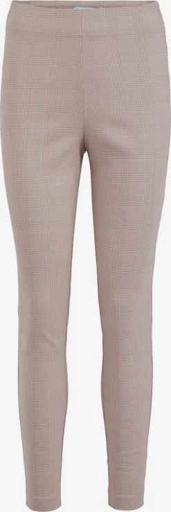 Vila Broeken Skinny Leggings Laura Lou Dames Beige