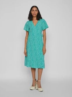 Vila Midi Jurken Jurk Dames Groen / Jade Groen 11 Vila Midi Jurken Jurk Dames Groen / Jade Groen -Vila 88b09ef4660a82a691b2914d7e097b4e
