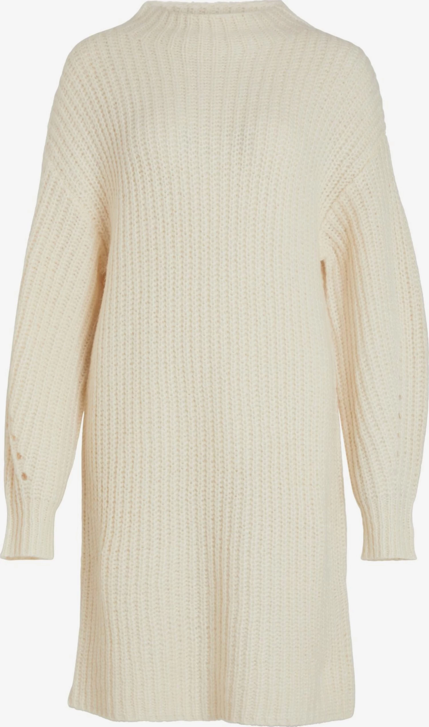 Vila Gebreide Jurken Gebreide Jurk Suba Dames Natuurwit 3 Vila Gebreide Jurken Gebreide Jurk Suba Dames Natuurwit