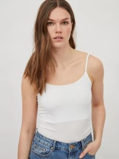Vila Spaghetti Tops Top Dames Wit 14 Vila Spaghetti Tops Top Dames Wit -Vila 8924cc334277377aafef7d50b836f1bd
