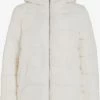 Vila Winterjassen Winterjas Dames Wit -Vila 89c4cc227c5240b804af7d2683d41c57