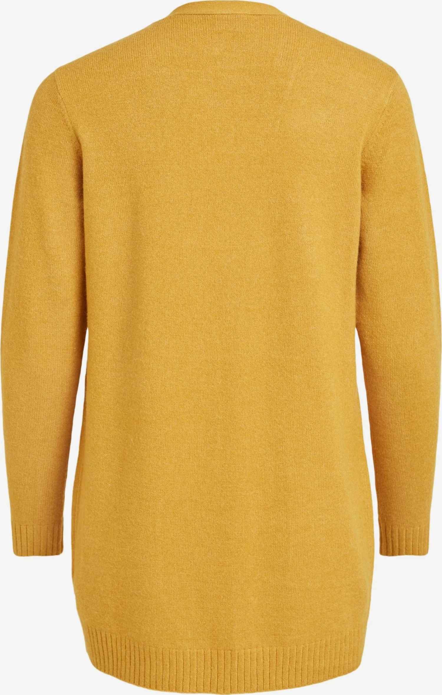 Vila Vesten Gebreid Vest Ril Dames Geel 4 Vila Vesten Gebreid Vest Ril Dames Geel - Afbeelding 2