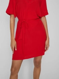 Vila Mini Jurken Jurk Dames Rood 15 Vila Mini Jurken Jurk Dames Rood -Vila 8b041f381735a6b7485516b3fb5c6062