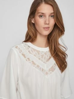 Vila Overhemden Blouse Zana Dames Wit -Vila 8c7a6a8fde155c0d8081a1f05c92a189
