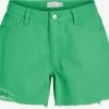 Vila Denim Shorts Regular Jeans Maura Dames Limoen -Vila 8d72beccfb0af393ed71be8fe27faf01