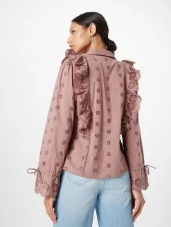 Overhemden Blouse HOLLA Dames Mauve 10 Overhemden Blouse HOLLA Dames Mauve -Vila 8de328bf2f75816122f80d3eaa7f9909