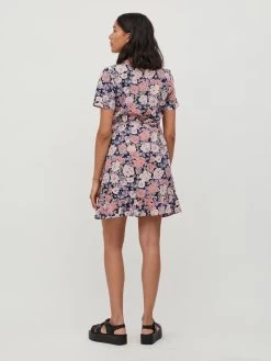 Vila Mini Jurken Jurk KAVA Dames Navy -Vila 8dff8d9ef3611c5d3f31d92194ea0fee