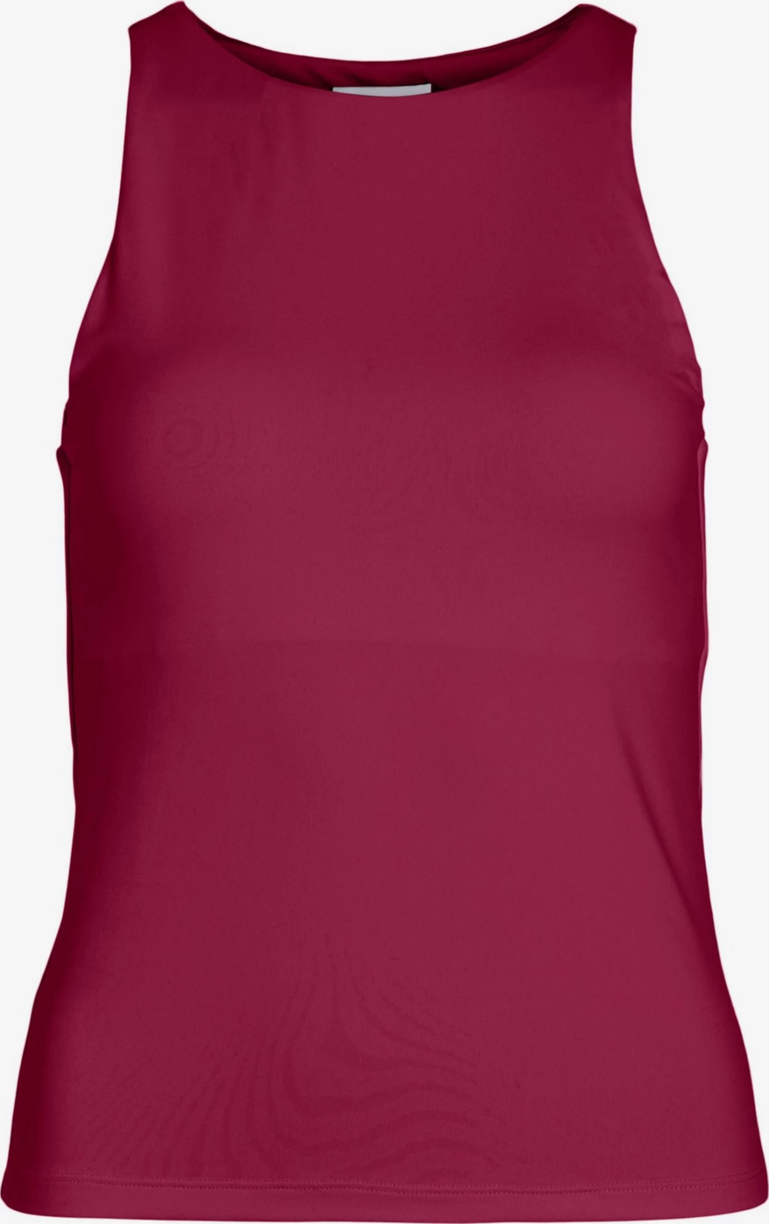 Vila Tanktops Top KENZA Dames Wijnrood 3 Vila Tanktops Top KENZA Dames Wijnrood