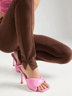 Vila Broeken Skinny Leggings SUDAS Dames Bruin -Vila 8f6fa18e33a162a2b1597d1846d2f754