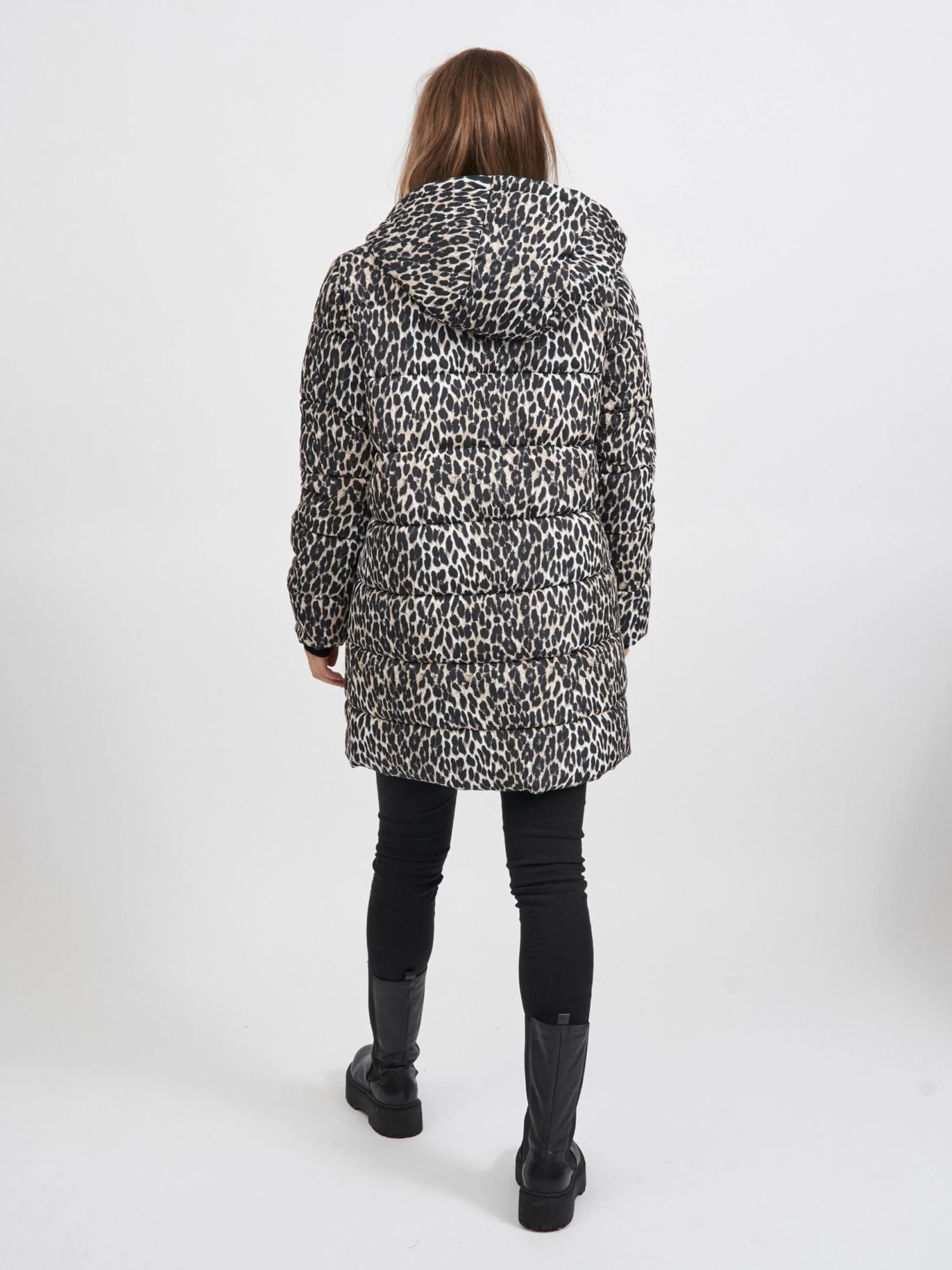 Vila Wintermantels Wintermantel Karla Dames Beige 6 Vila Wintermantels Wintermantel Karla Dames Beige - Afbeelding 4