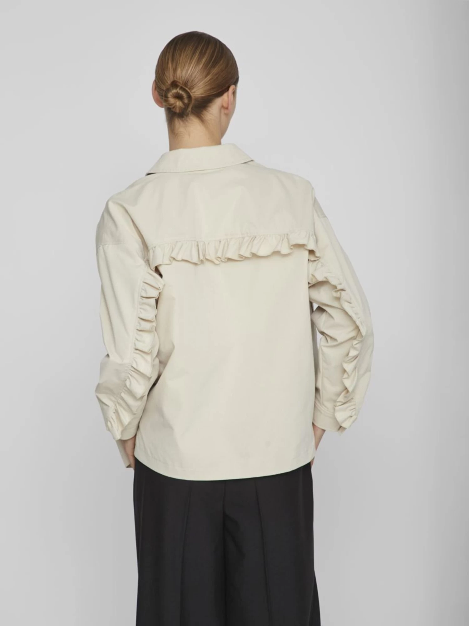 Vila Tussenjassen Tussenjas Dames Champagne 7 Vila Tussenjassen Tussenjas Dames Champagne - Afbeelding 5