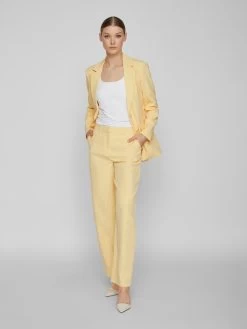 Vila Chinos Loosefit Chino Kamma Dames Pasteelgeel 12 Vila Chinos Loosefit Chino Kamma Dames Pasteelgeel -Vila 9051890efe72cbdf89b190ff28290652