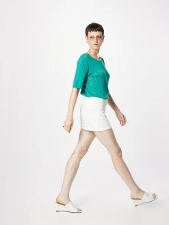 Vila Fijngebreide Truien Trui Shelley Dames Jade Groen -Vila 93565701bafb02ae8d59e078dfd2664b