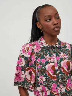 Vila Overhemden Blouse Nusia Dames Gemengde Kleuren -Vila 963fd4f27949d8ca1969d5cef4255c00