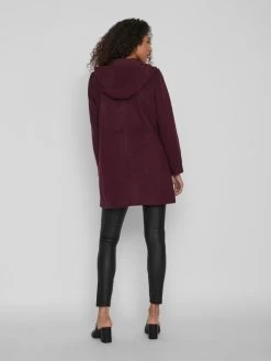 Vila Korte Mantels Tussenmantel Dames Bordeaux 12 Vila Korte Mantels Tussenmantel Dames Bordeaux -Vila 96b34d5765911e9fc2643a783f4ef452