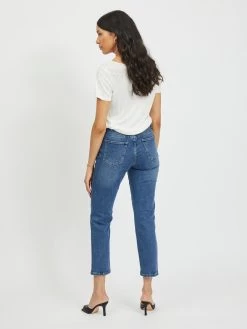 Vila Straight Regular Jeans Sommer Dames Blauw 13 Vila Straight Regular Jeans Sommer Dames Blauw -Vila 96ec3a03ace24e2907aa747fb280de2a