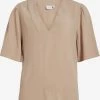 Vila T-shirts Shirt Dames Bruin -Vila 97a7813bbf95d3ef8553cf04e4c3bd63