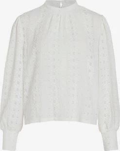 Vila Kanten Blouses Blouse Vera Dames Wit