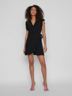 Vila Zomerjurken Zomerjurk Fini Dames Zwart 10 Vila Zomerjurken Zomerjurk Fini Dames Zwart -Vila 9a267bb65ddfa74b542d8130849fbf08