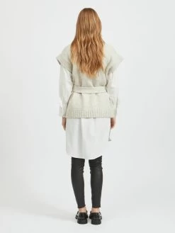 Vila Vesten Gebreide Bodywarmer Dames Crème 11 Vila Vesten Gebreide Bodywarmer Dames Crème -Vila 9a467043334f3a09a3cc59efa14a83d3