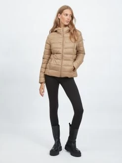 Vila Winterjassen Winterjas Manya Dames Beige -Vila 9ac328c40d56e99c24d74336698efa57