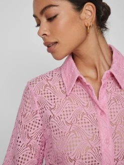 Vila Kanten Blouses Blouse Begena Dames Rosa 14 Vila Kanten Blouses Blouse Begena Dames Rosa -Vila 9bb36d2b506526722aebbae82e07f633