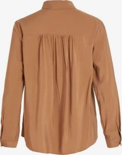 Vila Overhemden Blouse Julima Dames Lichtbruin -Vila 9c0527a5905f7ea404cc5bfbc60d80a5