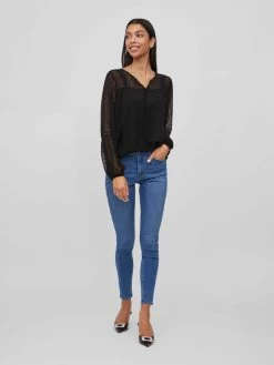 Vila Kanten Blouses Blouse EDEE Dames Zwart 13 Vila Kanten Blouses Blouse EDEE Dames Zwart -Vila 9c3a3c12e50960aac5b9a7cc67c664ac