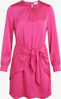 Vila Mini Jurken Jurk Annes Dames Magenta