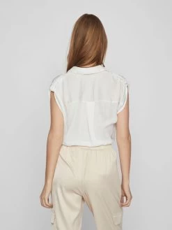 Vila Blouse Tops Blouse Dames Wit 12 Vila Blouse Tops Blouse Dames Wit -Vila 9e88da8e444daf9d4907244034e6f2d4