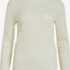 Vila Longsleeves Shirt Blondy Dames Crème