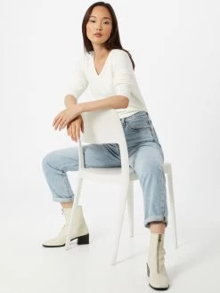 Vila Basic Truien Trui Ril Dames Wit -Vila 9ee116252414d26d32220c0b9edf7031