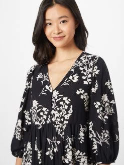 Vila Blousejurken Blousejurk DIANNA Dames Zwart -Vila 9ee43ef18aaa60ea9cdf07b2feda2971