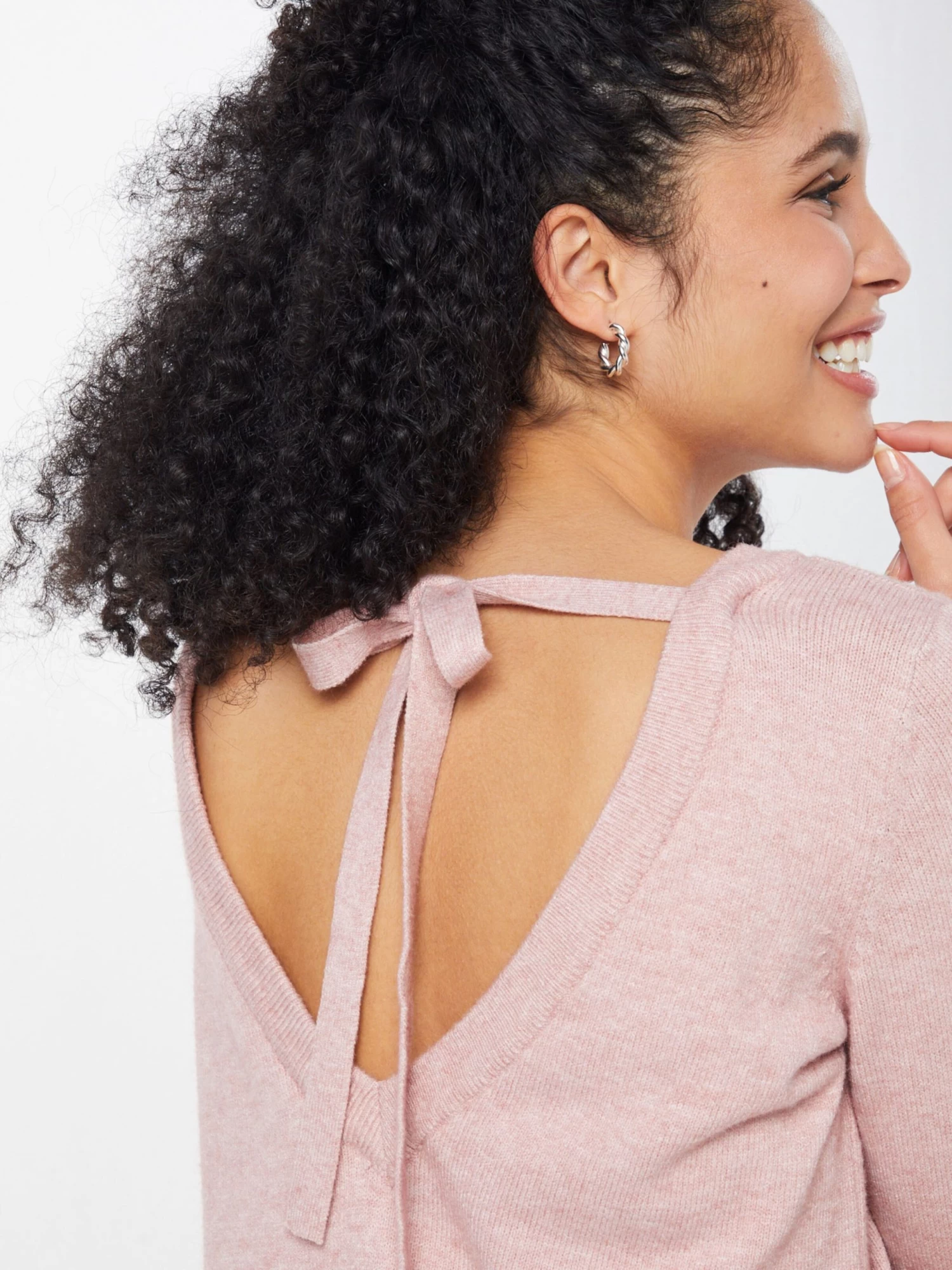 Vila Fijngebreide Truien Trui Ril Dames Rosa 7 Vila Fijngebreide Truien Trui Ril Dames Rosa - Afbeelding 5