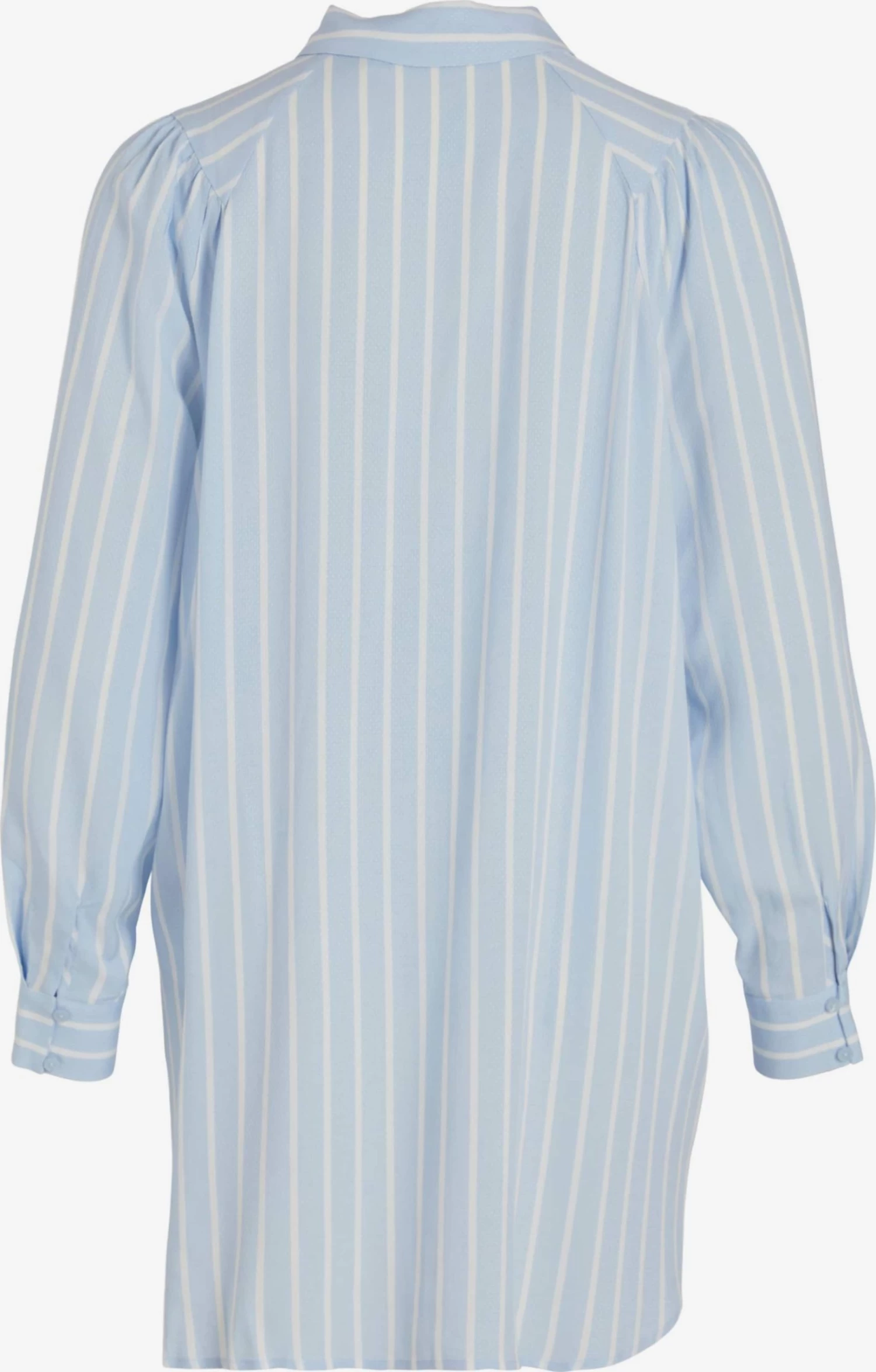 Vila Lange Blouses Blouse Zugi Dames Lichtblauw 4 Vila Lange Blouses Blouse Zugi Dames Lichtblauw - Afbeelding 2