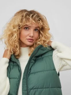 Vila Bodywarmers Bodywarmer Dames Groen -Vila a0bb3dc4f7ad938f7678da1be6e9287e