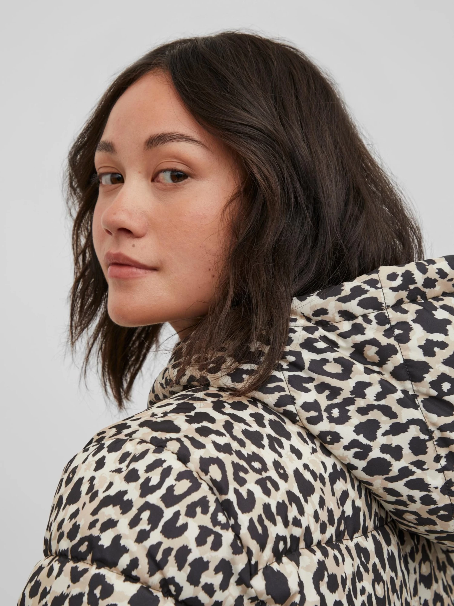 Vila Winterjassen Winterjas Tate Dames Beige / Crème 8 Vila Winterjassen Winterjas Tate Dames Beige / Crème - Afbeelding 6