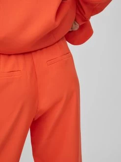 Vila Pantalons Regular Broek Kammas Dames Oranje -Vila a25602a69711c7934c07bd0da7ce73af