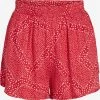 Vila Shorts Regular Broek NISJA Dames Donkerrood -Vila a27857f071d403608f7ef61232b5b8ff