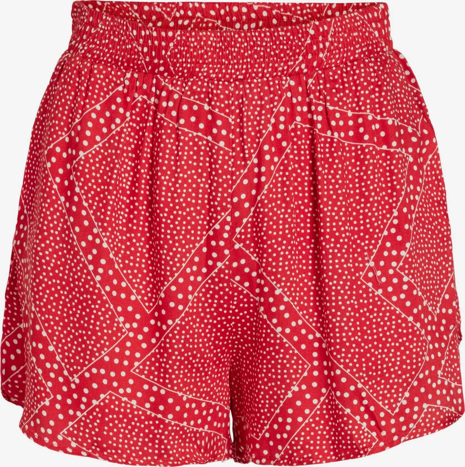 Vila Shorts Regular Broek NISJA Dames Donkerrood 3 Vila Shorts Regular Broek NISJA Dames Donkerrood