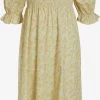 Vila Mini Jurken Jurk Colmena Dames Pasteelgeel -Vila a289f5f6fbb6769aead31ad240c597d5