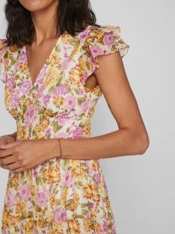 Vila Midi Jurken Jurk Dames Mandarijn / Kreeft / Lichtroze 15 Vila Midi Jurken Jurk Dames Mandarijn / Kreeft / Lichtroze -Vila a2e6ebba4211694bc344bc154e0b15a1