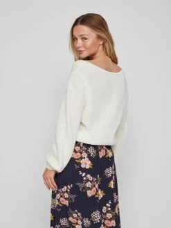 Vila Basic Truien Trui Baha Dames Natuurwit -Vila a3cf6ba1273116e4c9ceb63ae2ca5f61