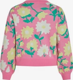 Vila Truien Trui Dames Pink -Vila a4481fa38e86a3e2292f8d988fe15cdc