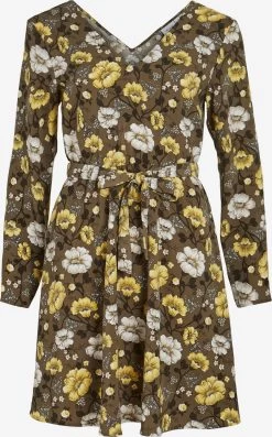 Vila Mini Jurken Jurk KRISTINA Dames Olijfgroen