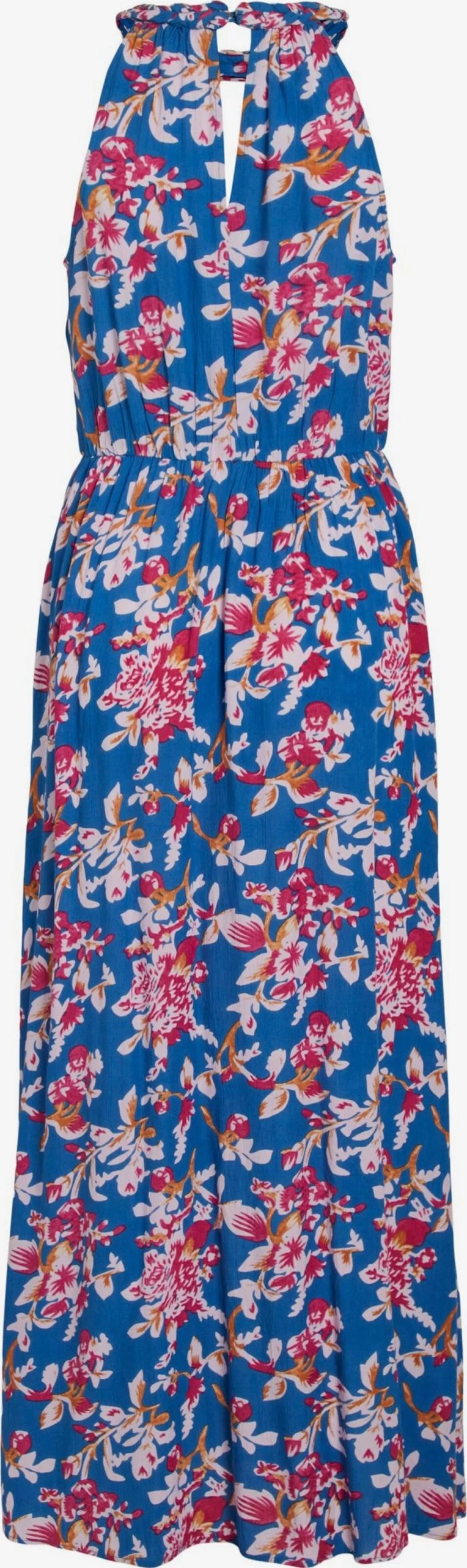 Vila Maxi Jurken Jurk Mesa Dames Blauw 4 Vila Maxi Jurken Jurk Mesa Dames Blauw - Afbeelding 2