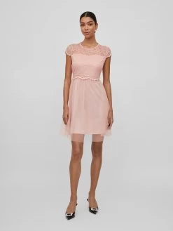 Vila Cocktailjurken Cocktailjurk Lynnea Dames Rosa -Vila a56bc1aa9c4f2875246bfb2ed4fdff7a