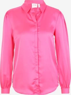 Vila Overhemden Blouse Dames Pink